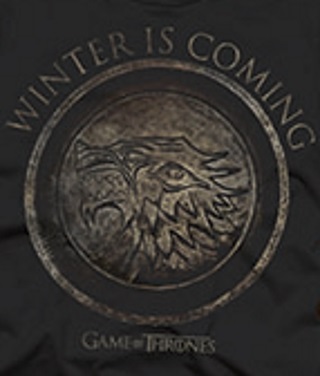 Winter is Coming House Stark T-Shirt